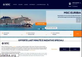 msccrociere.it