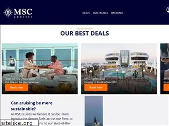 msccruises.co.za