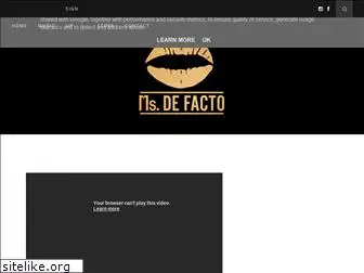 msdefacto.com