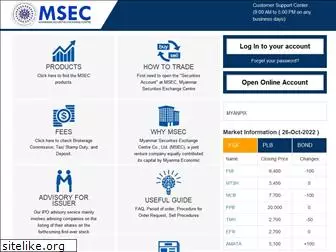 msecmyanmar.com