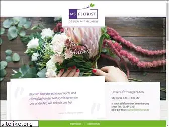 msflorist.de