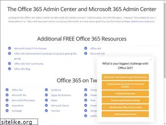 msft365admincenter.com