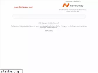msiafterburner.net