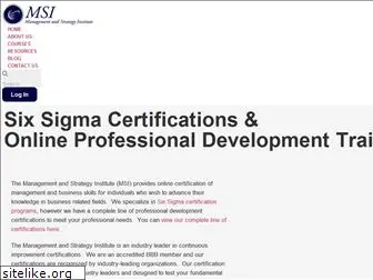 msicertified.com