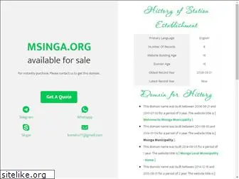 msinga.org