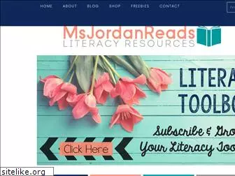 www.msjordanreads.com