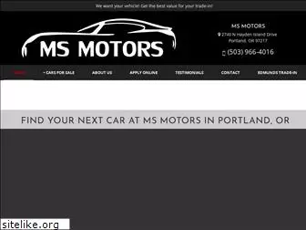 msmotorspdx.com