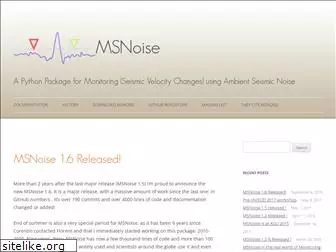 msnoise.org