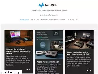 msonic.eu