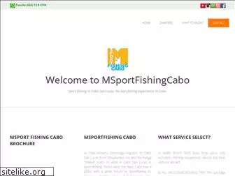 msportfishingcabo.com