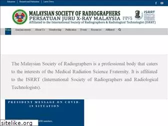 msradiographer.org