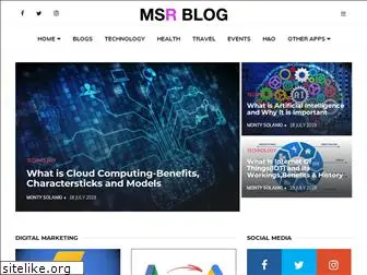 msrblog.com