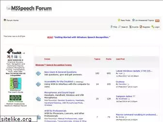 msspeech-forum.com