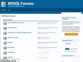 mssqlforums.com