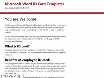 mswordidcards.com