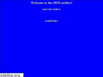 msxarchive.nl