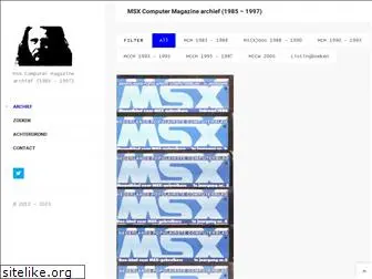 msxcomputermagazine.nl