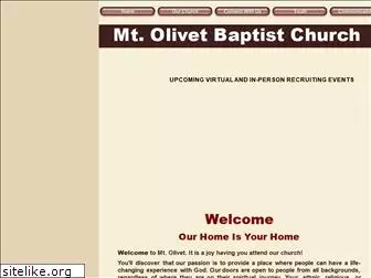 mt-olivetbaptistchurch.org