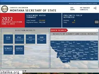 mtelectionresults.gov