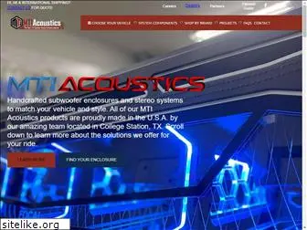 mtiacoustics.com