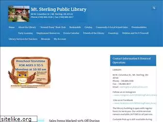 mtsterlingpubliclibrary.org