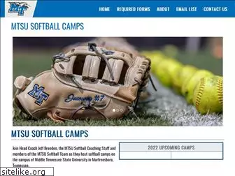 mtsusoftballcamps.com