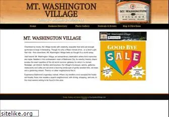 mtwashingtonvillage.com