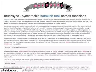 muchsync.org