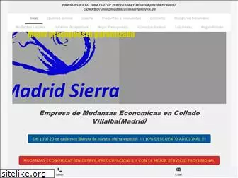 mudanzasmadridsierra.es