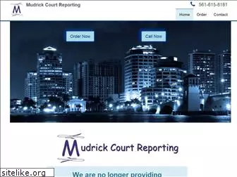 mudrickreporting.com