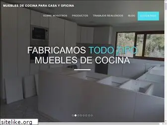 mueblesdecocinaamedida.com