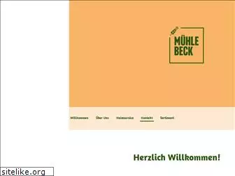 muehle-beck.de