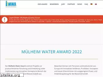 muelheim-water-award.com