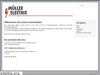 mueller-elektrik.com