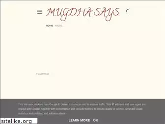 mugdhasays.blogspot.com