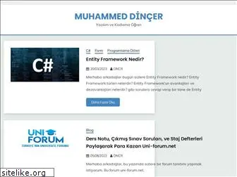 muhammeddincer.com