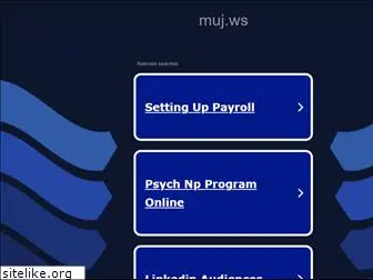 www.muj.ws