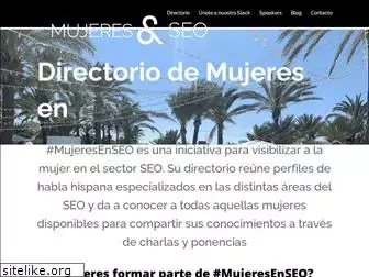 mujeresenseo.es