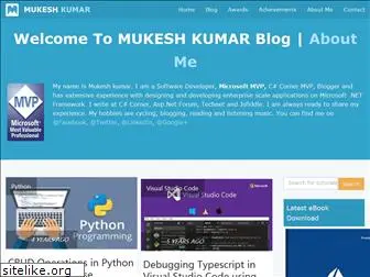 mukeshkumar.net