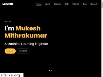 mukeshmithrakumar.com
