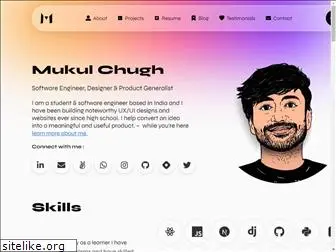 mukulchugh.com
