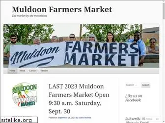 muldoonfarmersmarket.org