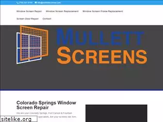 mullettscreens.com