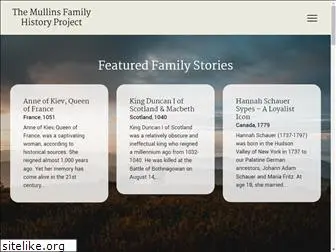 mullinsfamilyhistoryproject.com