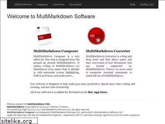 multimarkdown.com