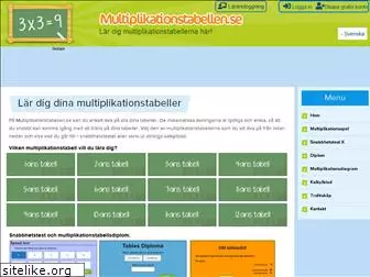 multiplikationstabellen.se