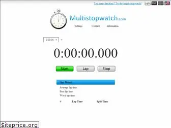 multistopwatch.com