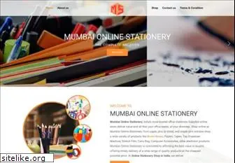 mumbaionlinestationery.com