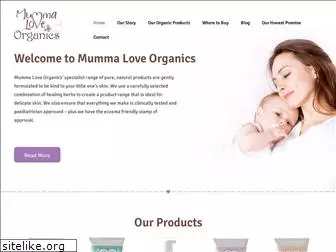 mummaloveorganics.com