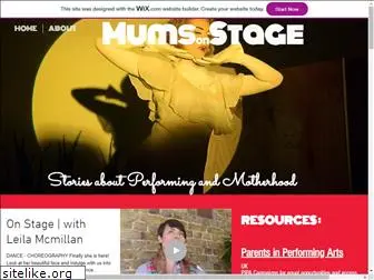mumsonstage.com